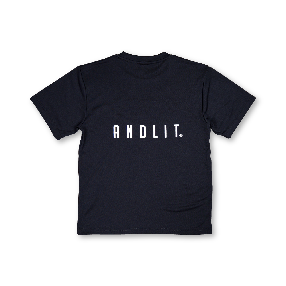AUTHENTIC LOGO SPORTS Tshirt / BLACK