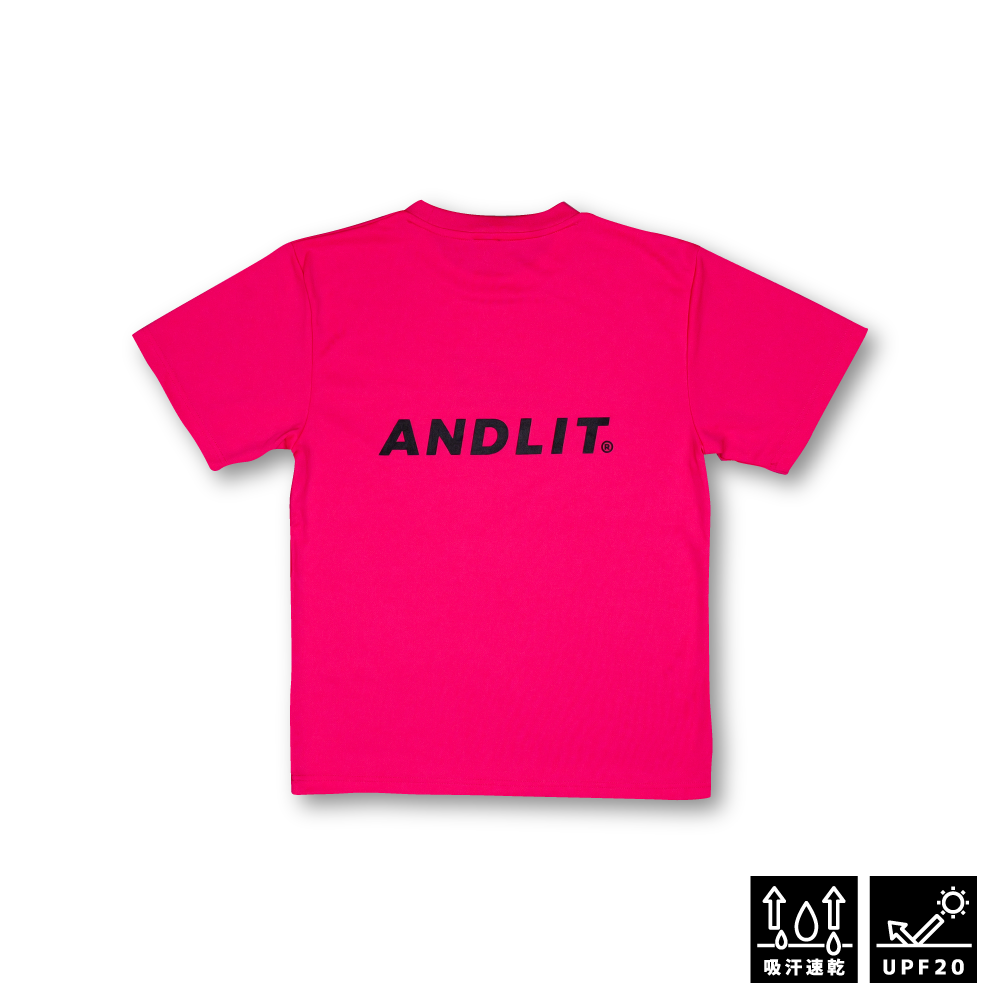 AL SHOOTING STAR Tshirt / ALPT-1030-HPINK.BLACK