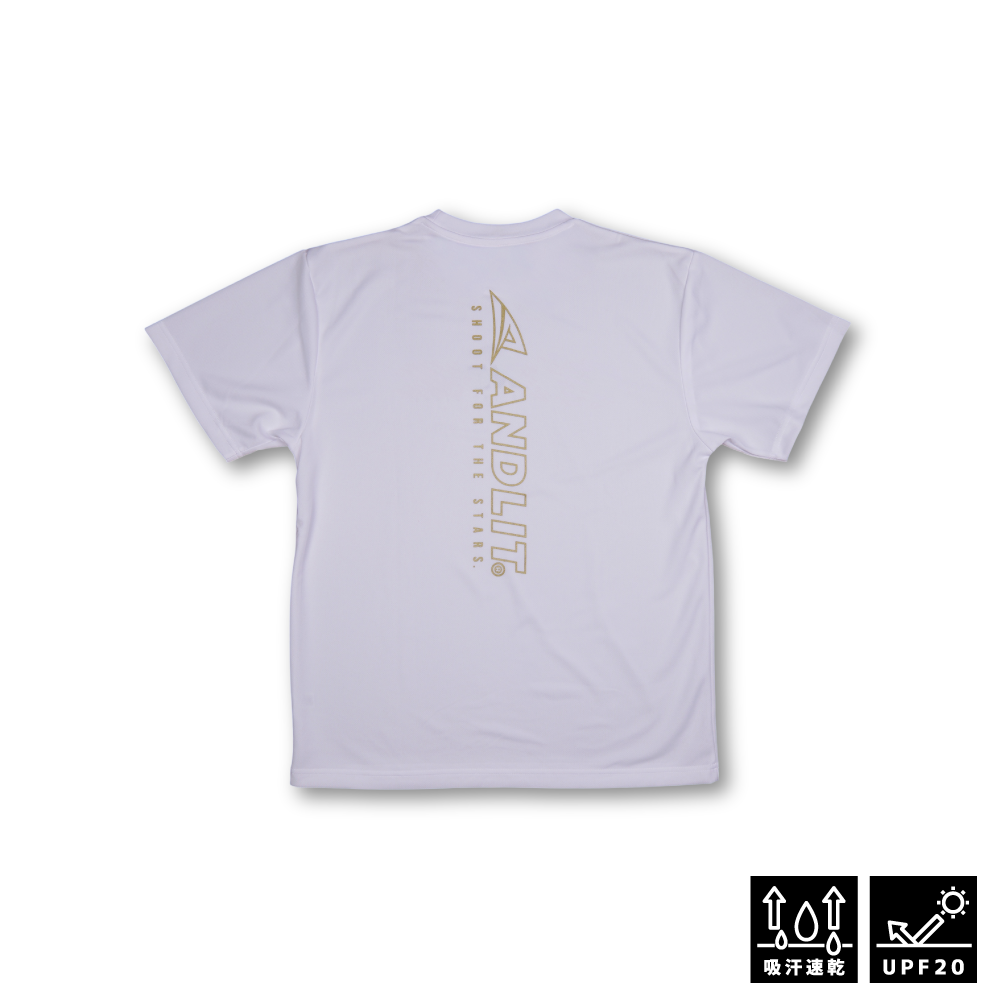 SHOOTING STARS OL Tshirt / ALPT-1031-WHT.GLD