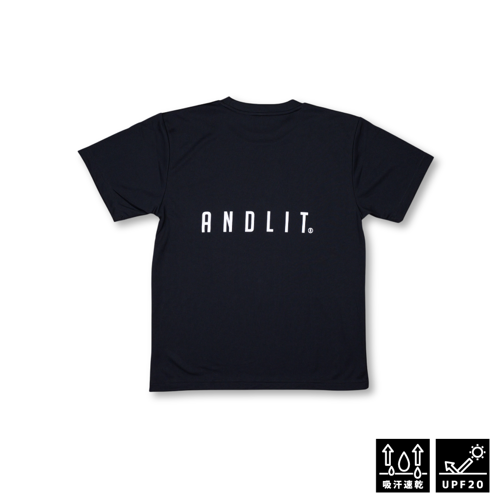 ANDLIT GRIT Tshirt(ALPT-GRIT02-BLKRED)