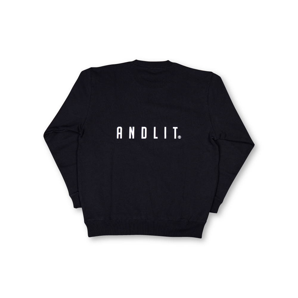 スウェットトレーナー(ALST-1003-BLKB)