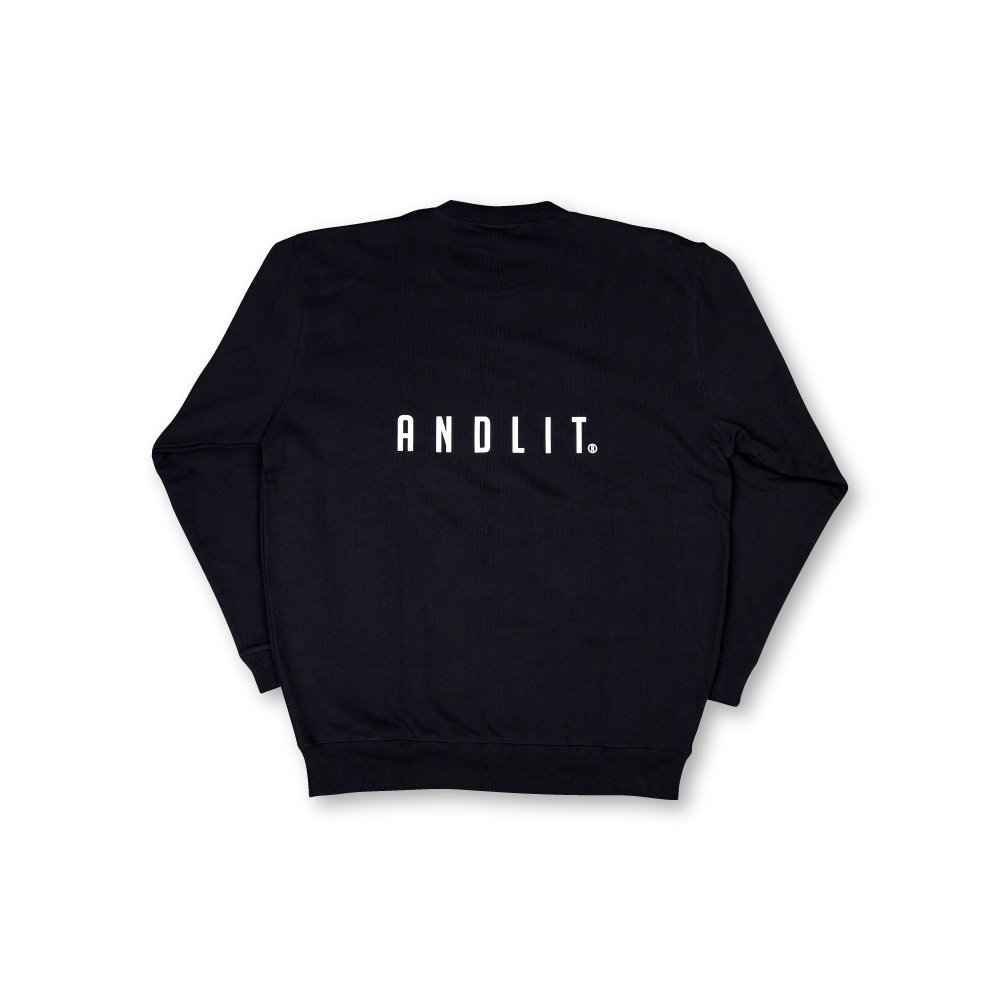 スウェットトレーナー(ALST-1003-BLKE)