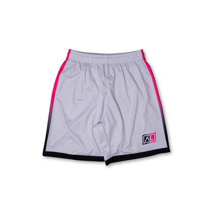 PRACTICE pants(ALDGP-1003-WHITE×HOTPINK)