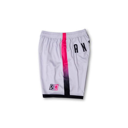 PRACTICE pants(ALDGP-1003-WHITE×HOTPINK)