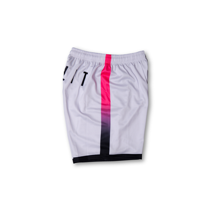 PRACTICE pants(ALDGP-1003-WHITE×HOTPINK)