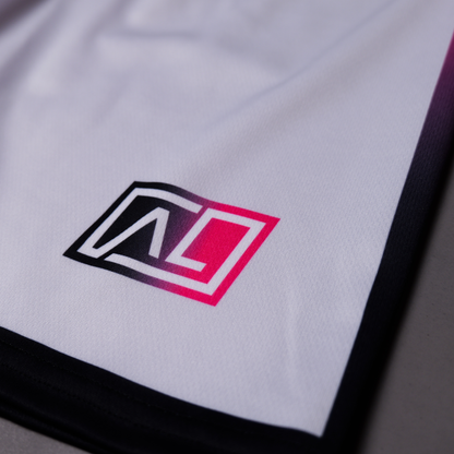 PRACTICE pants(ALDGP-1003-WHITE×HOTPINK)