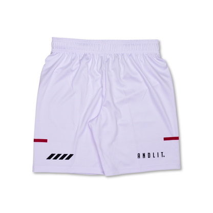 ANDLIT GRIT pants -UNISEX-(ALDGP-GRIT02-WHTRED)
