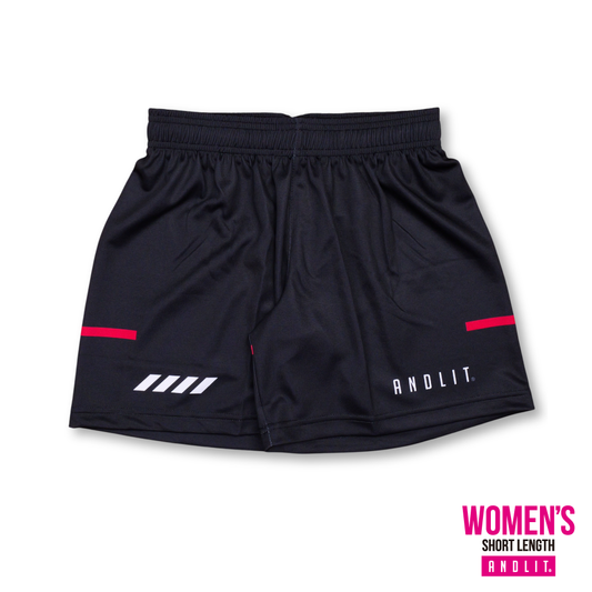 ANDLIT GRIT pants -WOMENS-(ALDGPL-GRIT02-BLKRED)
