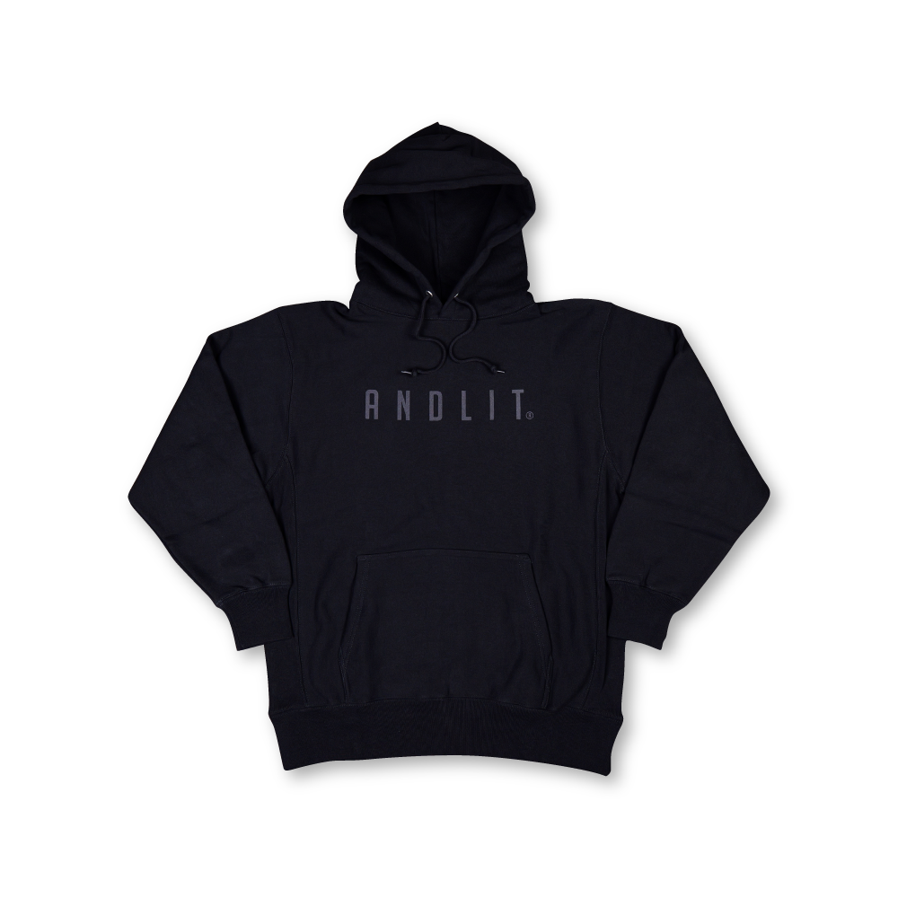 スウェットパーカー(ALFP-1003-BLKB)