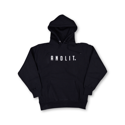 スウェットパーカー(ALFP-1003-BLKW)