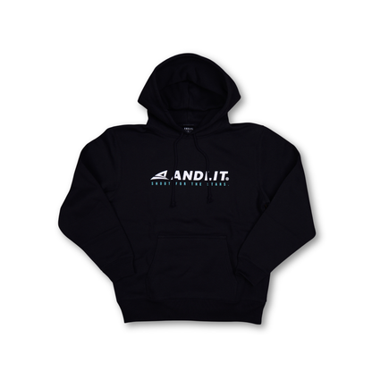 スウェットパーカー(ALFP-1004-BLK.EMD)