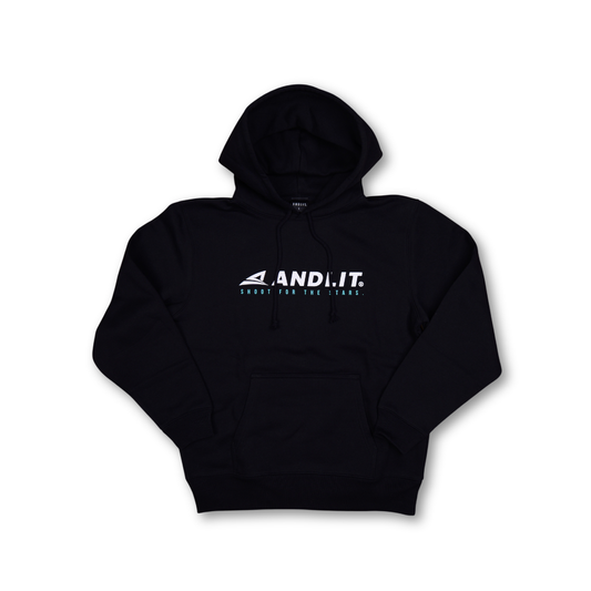 スウェットパーカー(ALFP-1004-BLK.EMD)