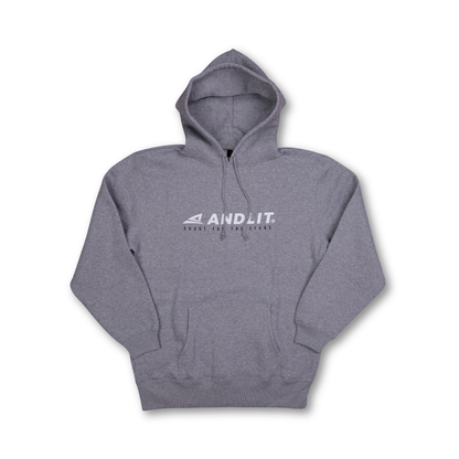 スウェットパーカー(ALFP-1004-GRY.BLK)