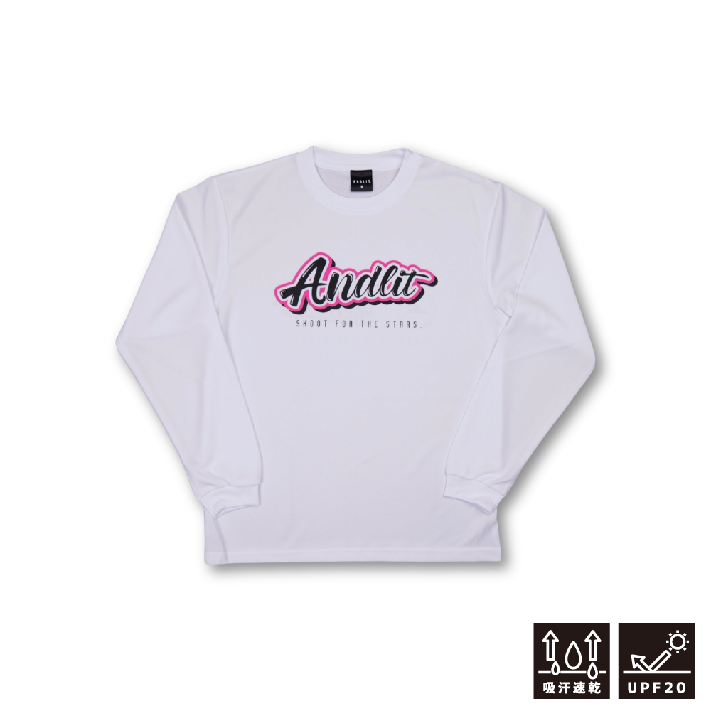INFLATE LOGO L/Sshirt / ALLT-1007-WHT.HPK