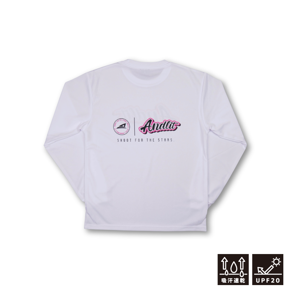 INFLATE LOGO L/Sshirt / ALLT-1007-WHT.HPK
