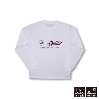 INFLATE LOGO L/Sshirt / ALLT-1007-WHT.HPK