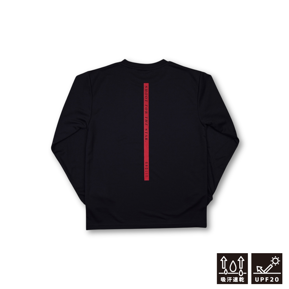 CLASSIC BOX LOGO L/Sshirt / ALLT-1008-BLK.RED