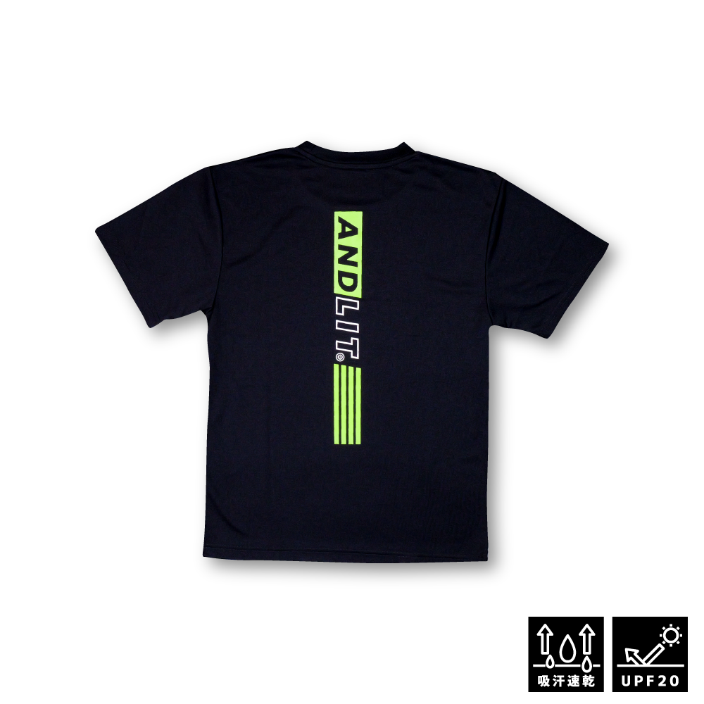 AL BRIGHT Tshirt / ALPT-1020-BLK.VYL