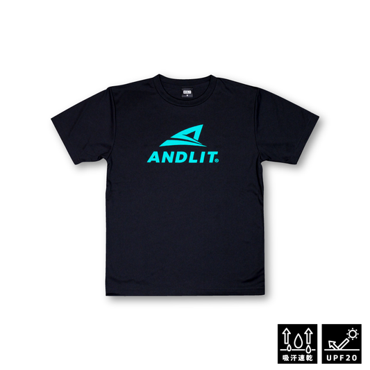 AL SHOOTING STAR Tshirt / ALPT-1030-BLACK.EMERALD