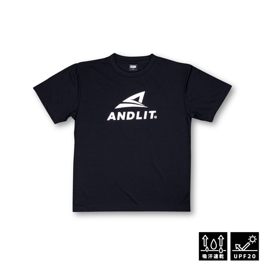 AL SHOOTING STAR Tshirt / ALPT-1030-BLK.WHT