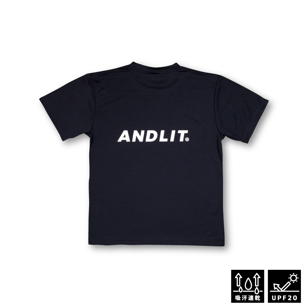AL SHOOTING STAR Tshirt / ALPT-1030-BLK.WHT