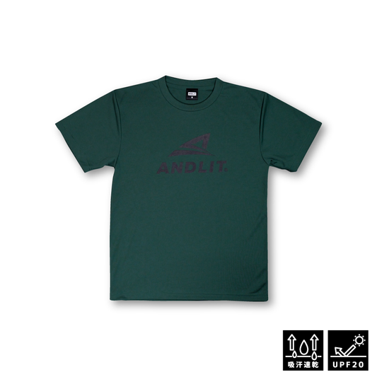 AL SHOOTING STAR Tshirt / ALPT-1030-DGRN.BLK
