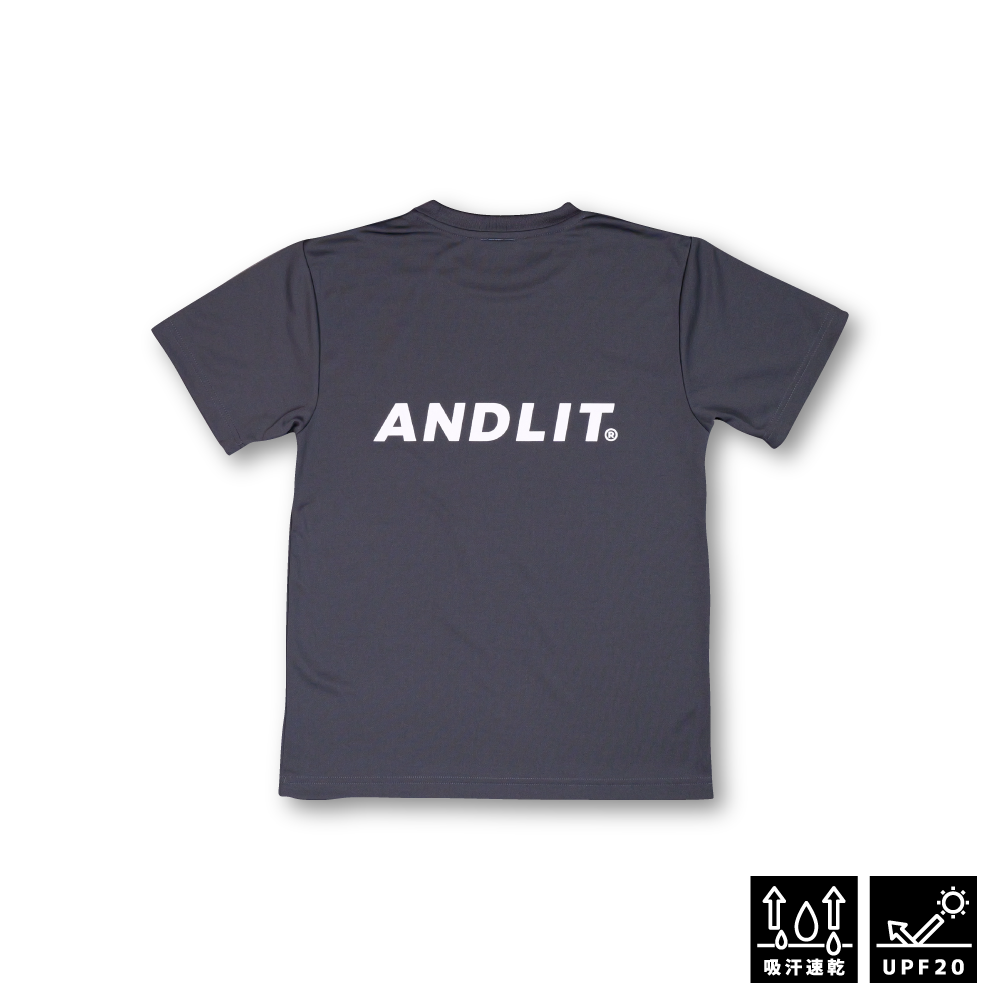 AL SHOOTING STAR Tshirt / ALPT-1030-DGREY.WHT