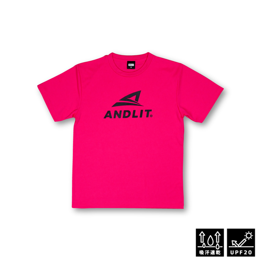 AL SHOOTING STAR Tshirt / ALPT-1030-HPINK.BLACK