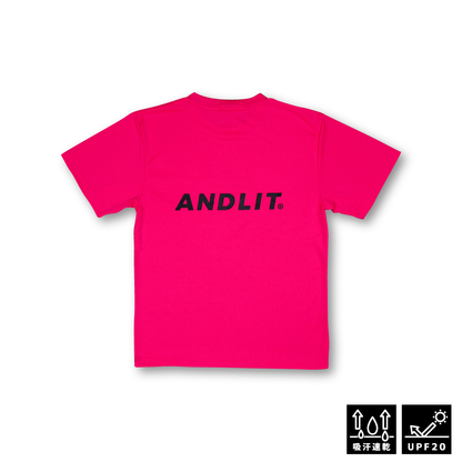 AL SHOOTING STAR Tshirt / ALPT-1030-HPINK.BLACK