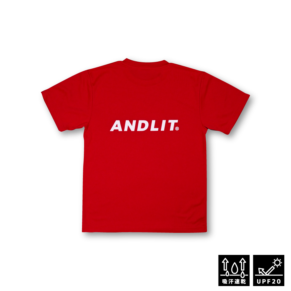 AL SHOOTING STAR Tshirt / ALPT-1030-RED.WHT