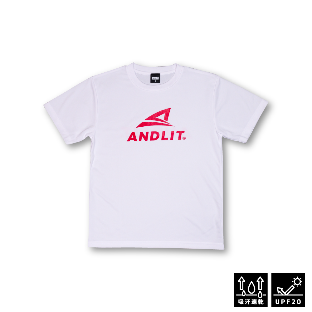 AL SHOOTING STAR Tshirt / ALPT-1030-WHITE.RED