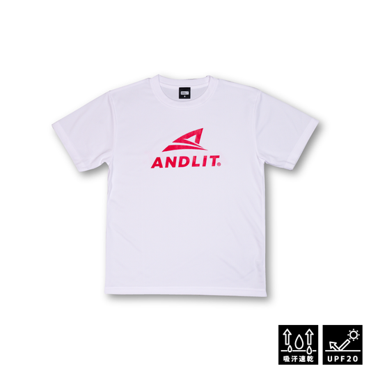 AL SHOOTING STAR Tshirt / ALPT-1030-WHITE.RED