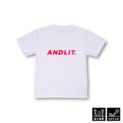 AL SHOOTING STAR Tshirt / ALPT-1030-WHITE.RED