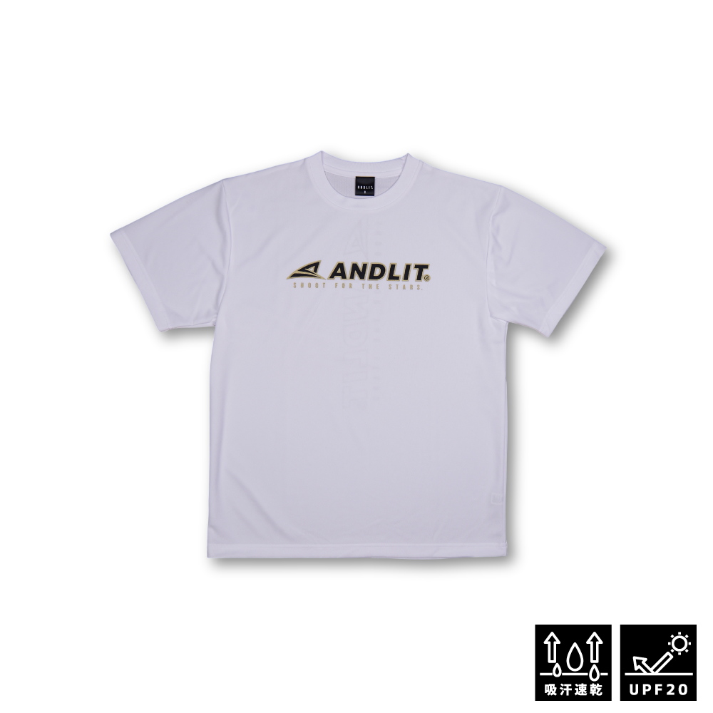 SHOOTING STARS OL Tshirt / ALPT-1031-WHT.GLD