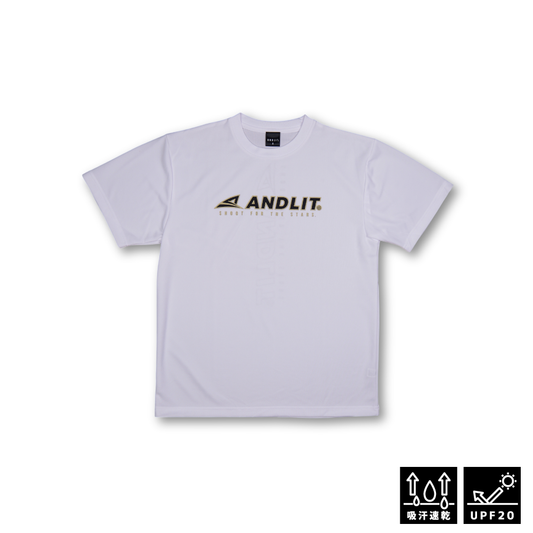 SHOOTING STARS OL Tshirt / ALPT-1031-WHT.GLD