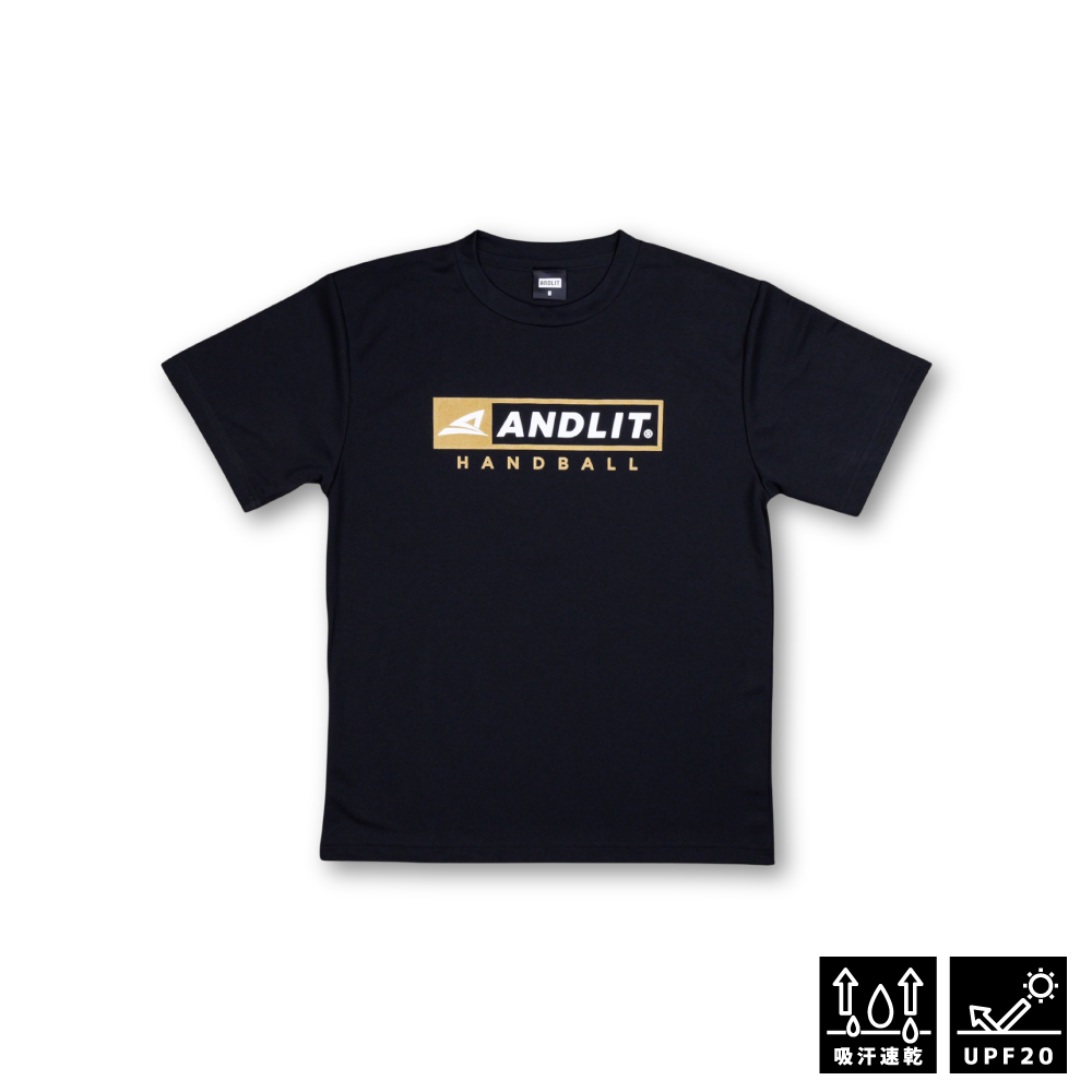 SS BOX LOGO Tshirt / ALPT-1032-BLK.GLD