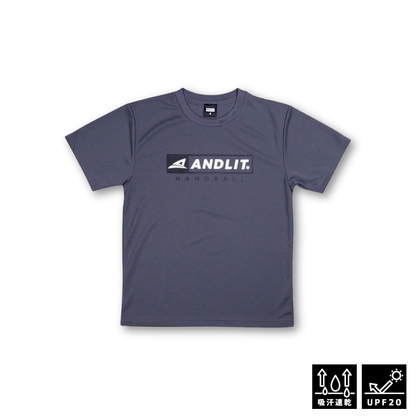 SS BOX LOGO Tshirt / ALPT-1032-GRY.BLK
