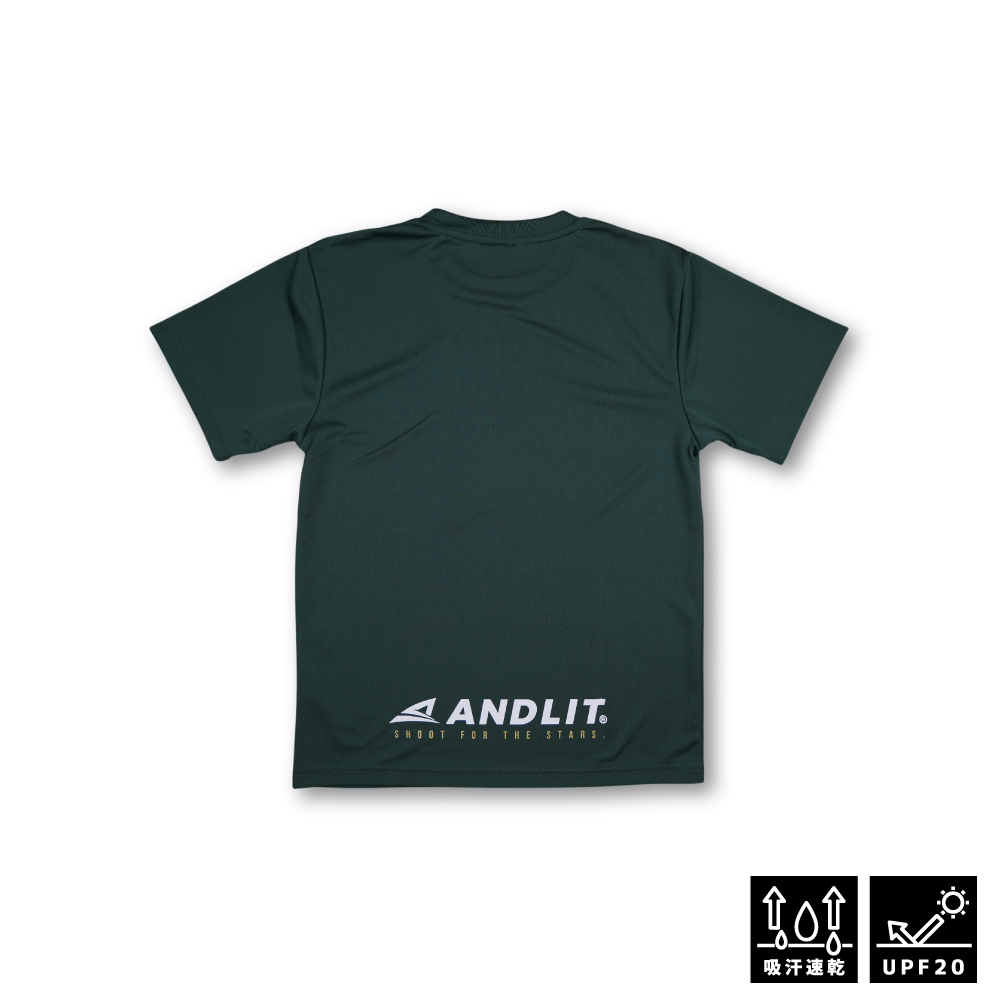 SHOOTING STARS BX Tshirt / ALPT-1033-GRN.BKGD