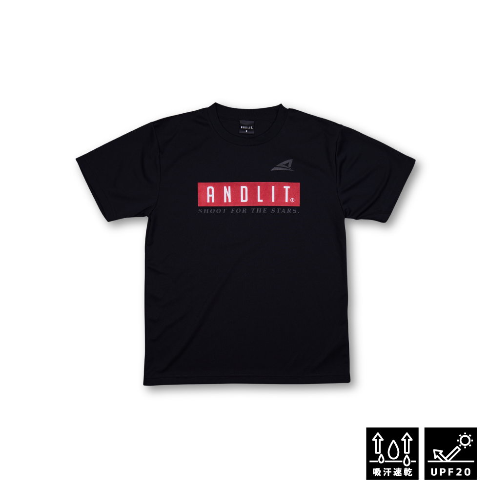 CLASSIC BOX LOGO Tshirt / ALPT-1035-BLK.RED