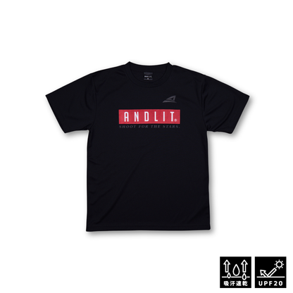 CLASSIC BOX LOGO Tshirt / ALPT-1035-BLK.RED