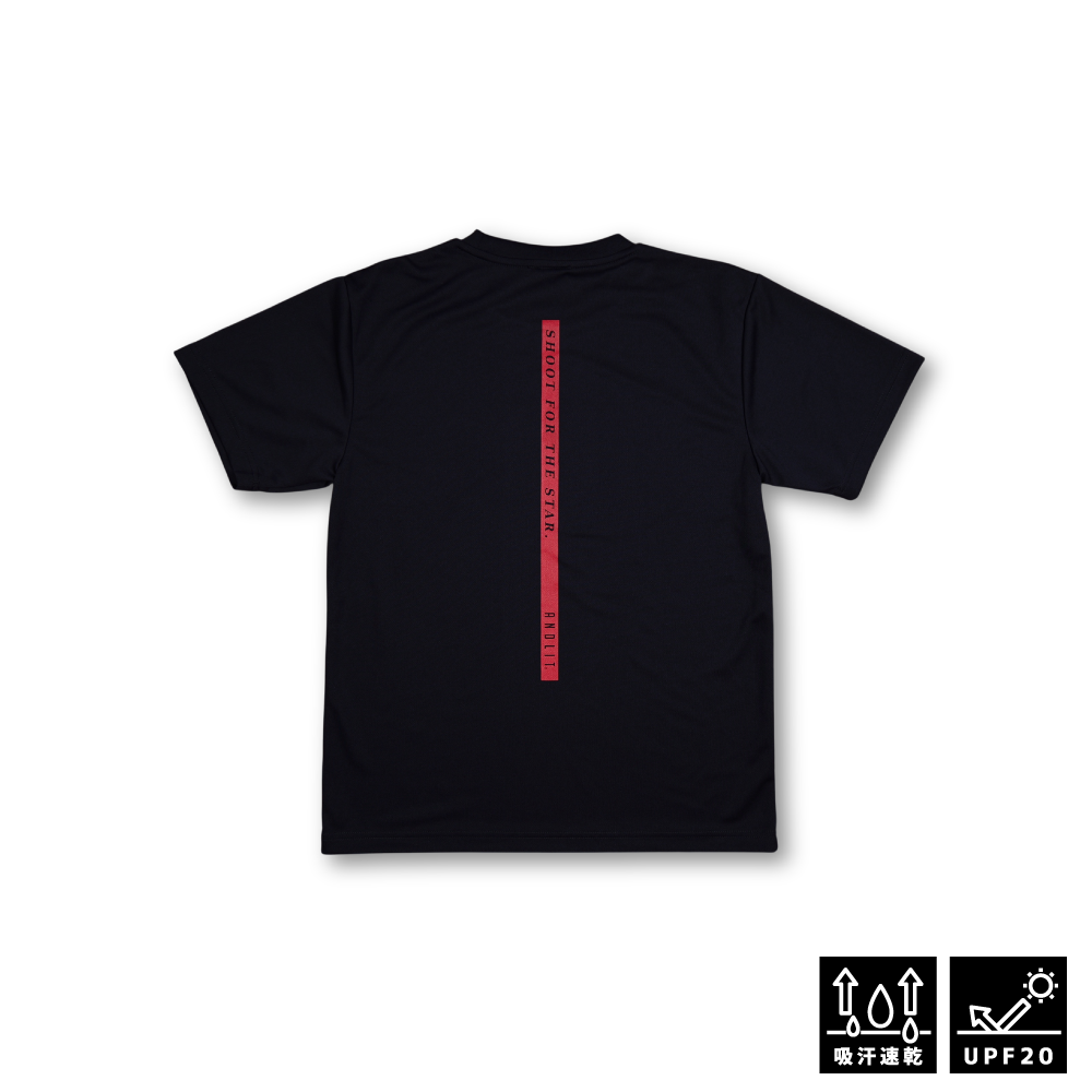 CLASSIC BOX LOGO Tshirt / ALPT-1035-BLK.RED