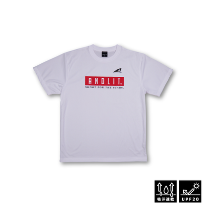 CLASSIC BOX LOGO Tshirt / ALPT-1035-WHT.RED