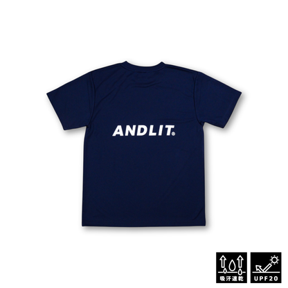 GRADATION LOGO Tshirt / ALPT-2001-NVY