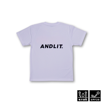 GRADATION LOGO Tshirt / ALPT-2001-WHT