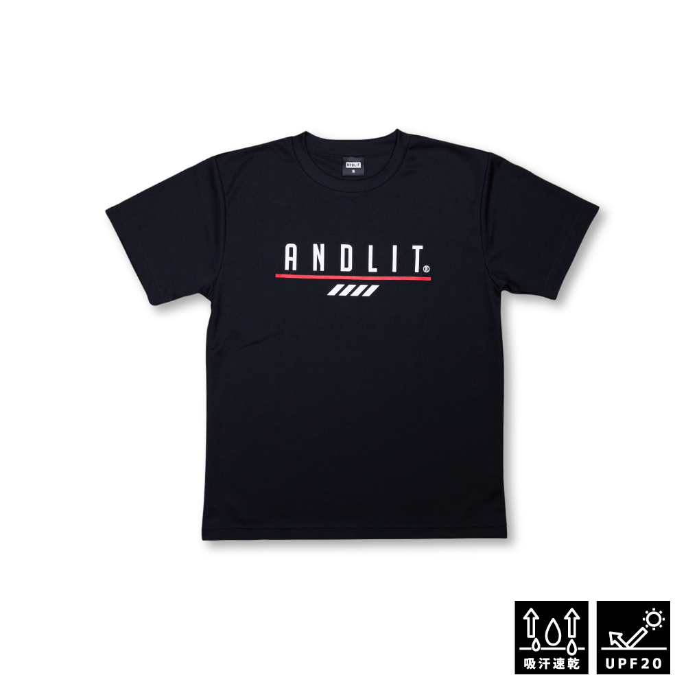 ANDLIT GRIT Tshirt(ALPT-GRIT02-BLKRED)