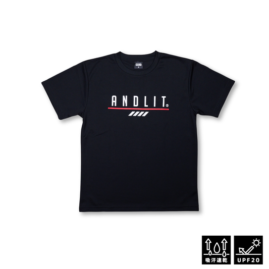 ANDLIT GRIT Tshirt(ALPT-GRIT02-BLKRED)