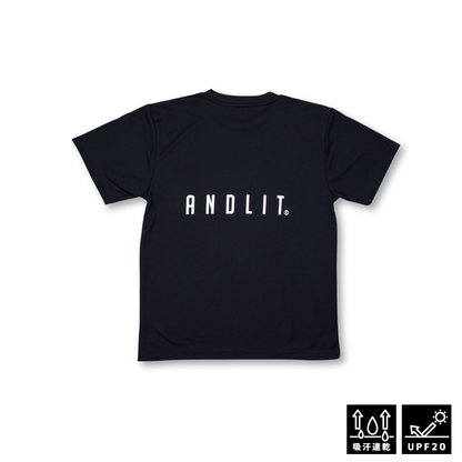 ANDLIT GRIT Tshirt(ALPT-GRIT02-BLKRED)