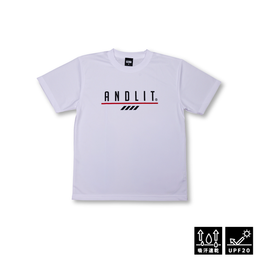 ANDLIT GRIT Tshirt(ALPT-GRIT02-WHTRED)