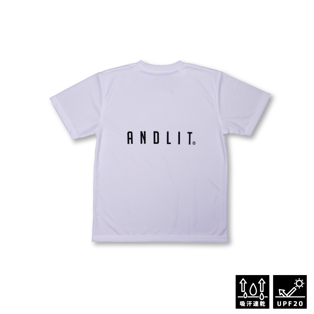 ANDLIT GRIT Tshirt(ALPT-GRIT02-WHTRED)
