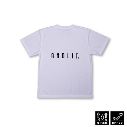 ANDLIT GRIT Tshirt(ALPT-GRIT02-WHTRED)